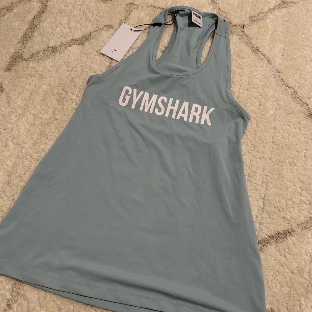 Gymshark Training Tank Top- Washed Jade